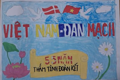 Liên đội Lương Thế Vinhvtích cực tham gia cuộc thi “Đan Mạch trong mắt em 2025”