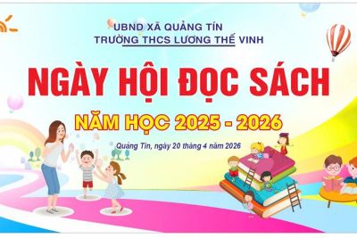 NGÀY HỘI ĐỌC SÁCH 2026 TẠI TRƯỜNG THCS LƯƠNG THẾ VINH